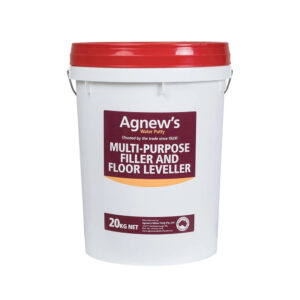 High-quality multi-purpose filler for wood, fibro, render, concrete and plasterboard surfaces. 20kg tub.