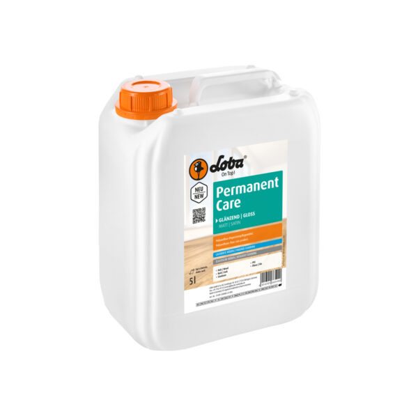 Loba Permanent Care. Polyurethane floor care product.