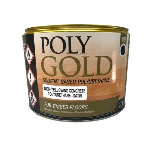 Polygold Polyurethane Non Yellowing Timber and Concrete Sealer Satin