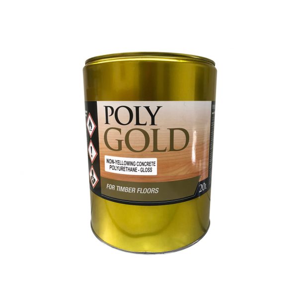 PolyGold Polyurethane Non Yellowing Concrete and Timber Sealer