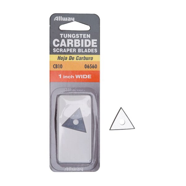 Diamond honed tungsten carbide replacement blade