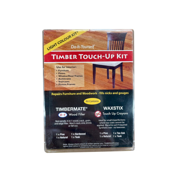 Timbermate Waxstix Touch Up Repair Kit - Light