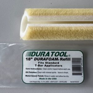 Duratool T Bar 18" foam applicator refill.