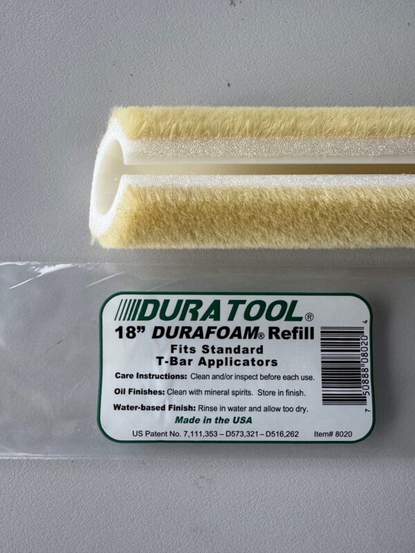 Duratool T Bar 18" foam applicator refill.