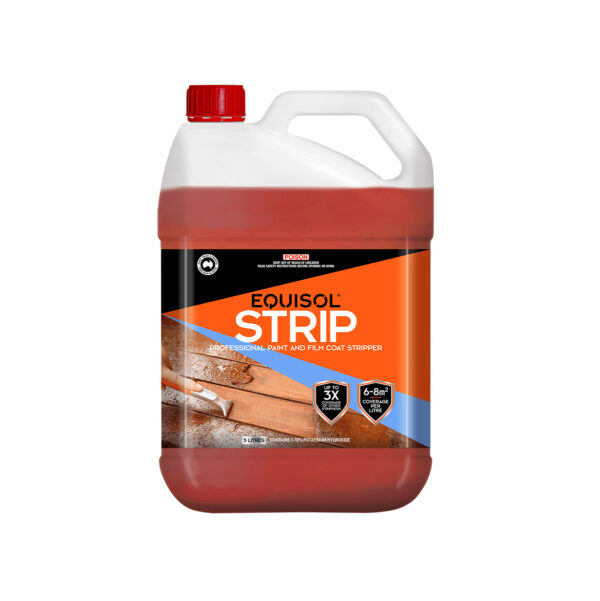 Equisol Strip - Removes multiple layers! Bring your timber back to life by stripping stubborn old coatings.