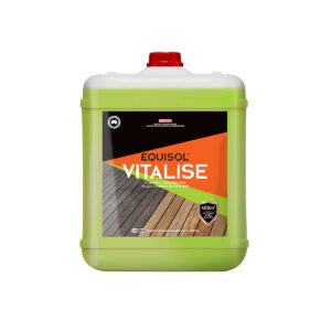 EQUISOL VITALISE Rejuvenates, cleans and brightens exterior timber before coating