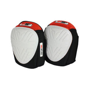 Sterling Gel Knee Pads with non-marking rubber caps and adjustable straps, ideal for construction and DIY work
