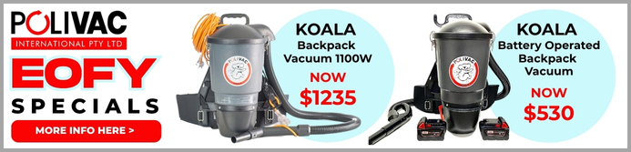 Polivac Koala Backpack Vacuum End of Financial Year Sale