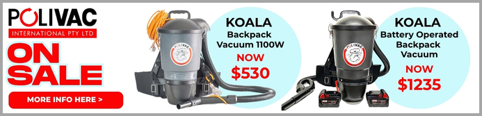 Polivac Koala Commercial Vacuum cleaner promotions