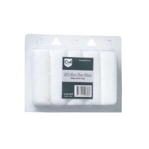 Keep your kit stocked with this 10-pack of high-quality microfibre mini roller covers. With a 6mm nap, they’re perfect for ultra-smooth finishes on doors, trims, and cabinetry.