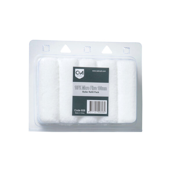 Keep your kit stocked with this 10-pack of high-quality microfibre mini roller covers. With a 6mm nap, they’re perfect for ultra-smooth finishes on doors, trims, and cabinetry.