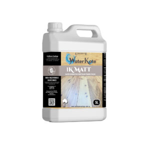WaterKote 1K Matt is a one-pack, water-based polyurethane that delivers a natural-looking, flat finish with pro-grade durability.