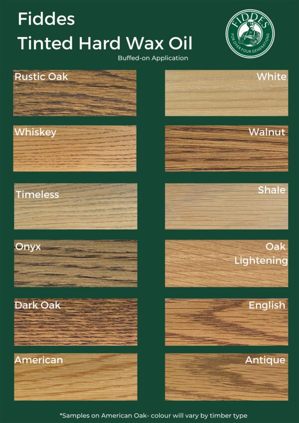Fiddes Tinted Hard Wax Oil - 20L - Image 2